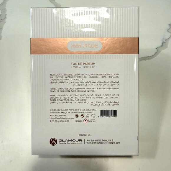 Her Pride by Fascino EDP Women 100ml Inspired by Narciso Rodriguez For Her - Picture 4 of 6